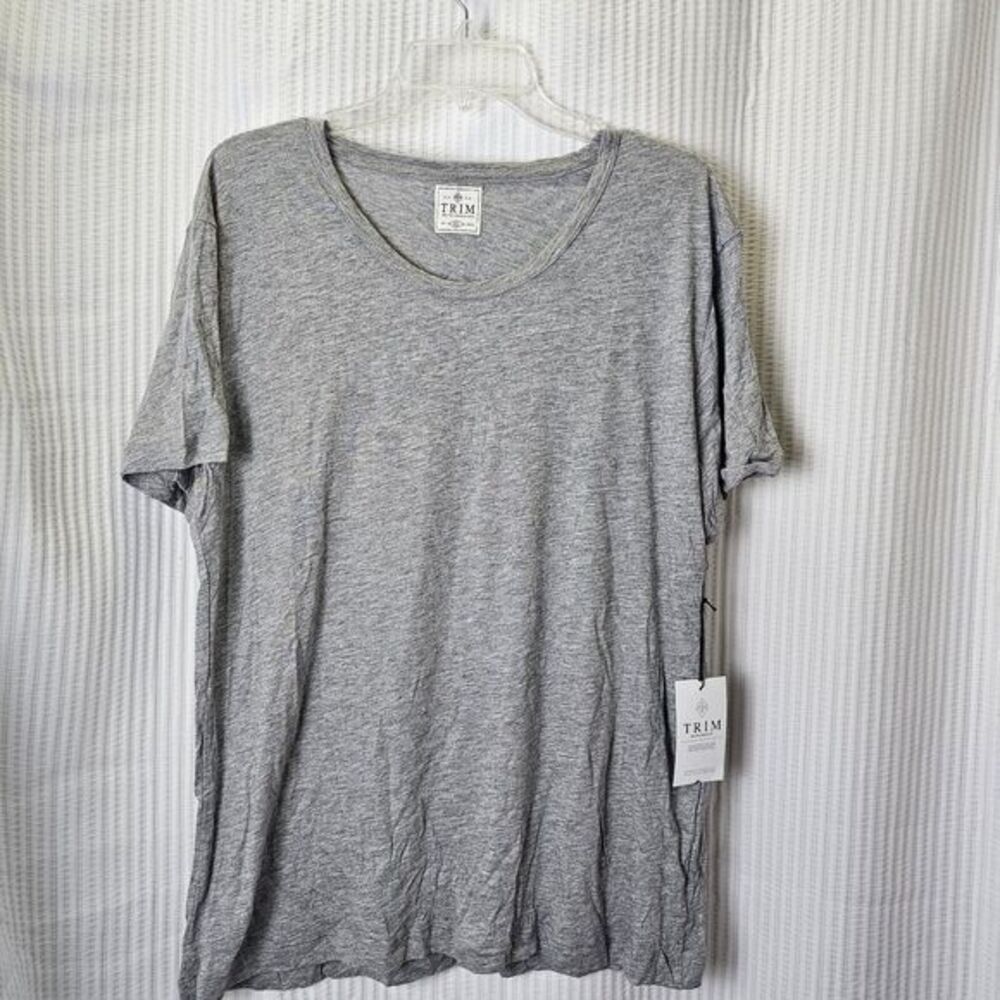 Trim Menswear Shirt Mens XL‎ Super Soft Short Sleeve Active Casual Hand Crafted